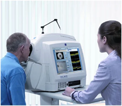 Let Us Look Deep into Your Eyes with Our Latest Technology, the OCT